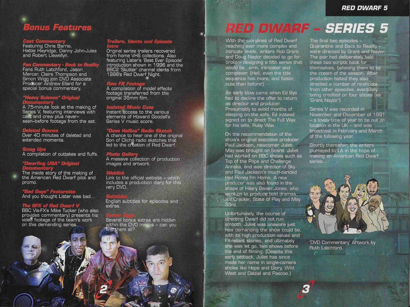 Inserts from BBCDVD 1371